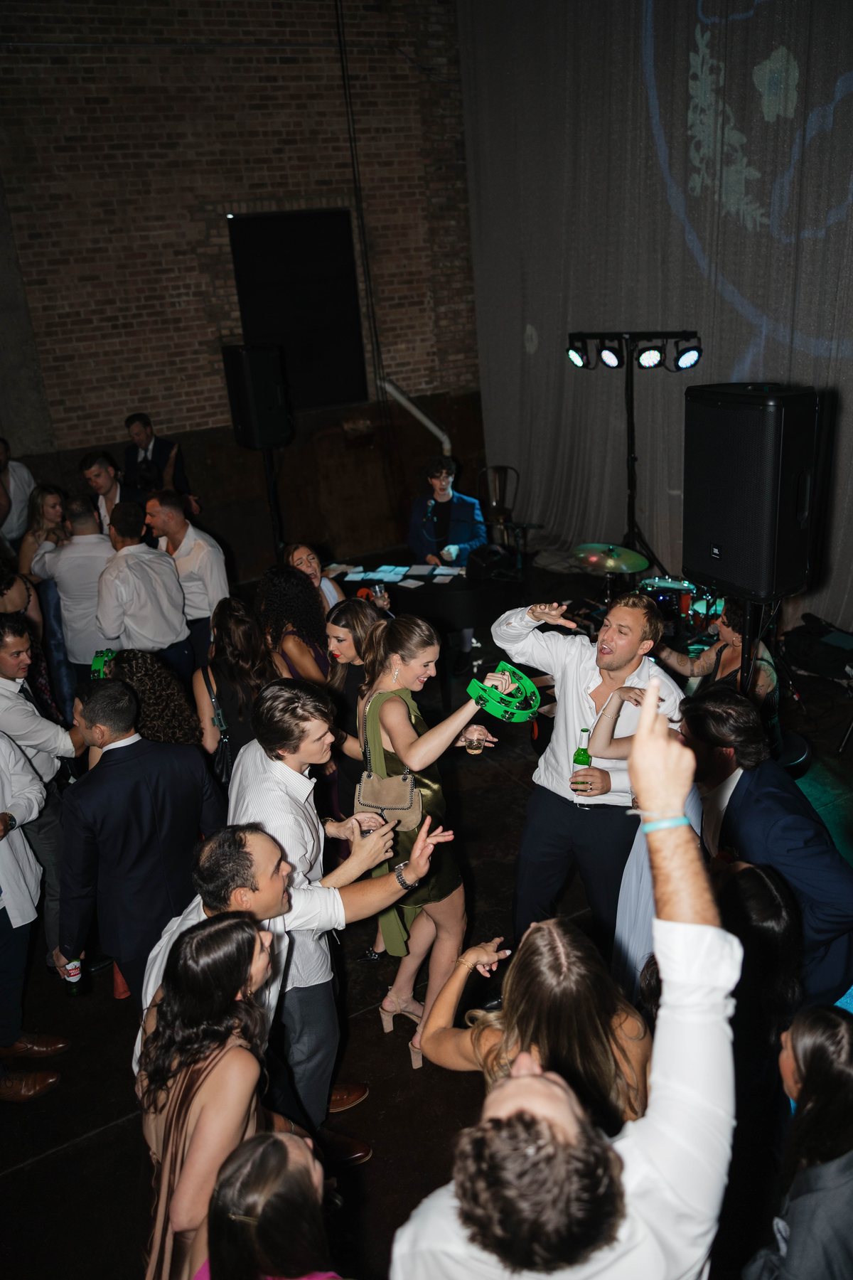 Full dance floor at a Grandstand show